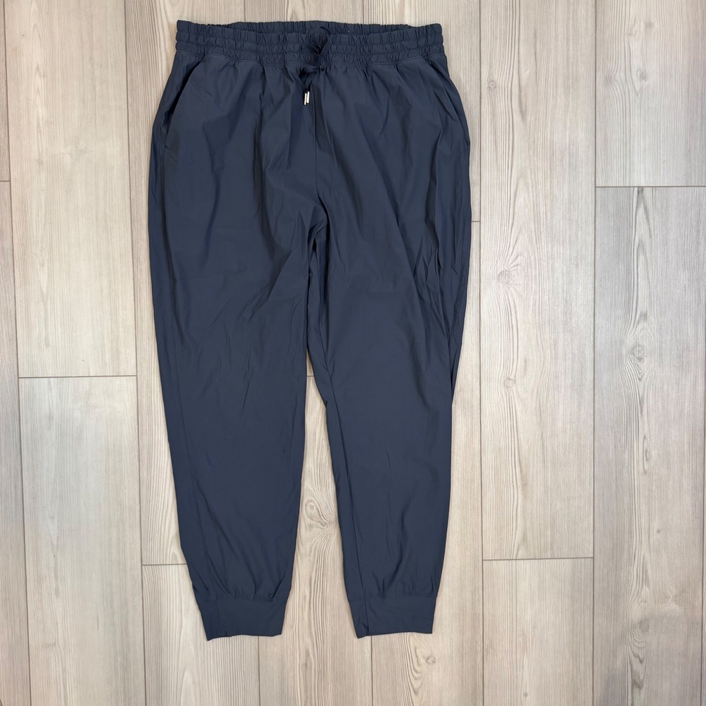 Old Navy Go-Dry Active Joggers Navy Blue Elastic Waist Pockets XL
